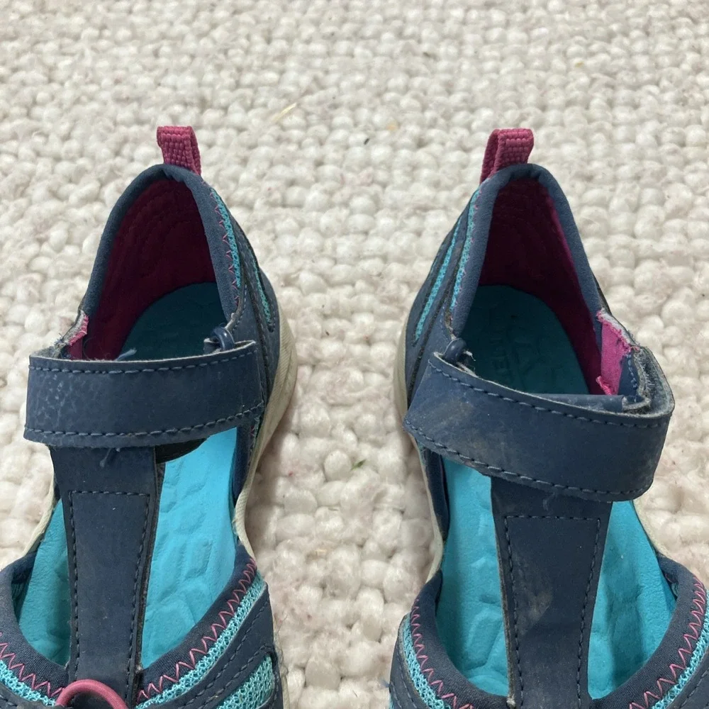 Kids Merrell Hydro Jr‎ Blue Shoes Size 2.0W Sandals Water Outdoors Canoe Beach